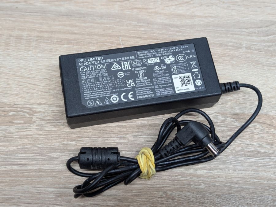 Б/В Блок живлення PFU LIMITED 65W 24V 2.65A 5.5x2.5мм [ProductHub SKU DA-65J24]