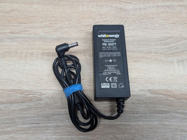 Б/В Блок живлення Whitenergy 65W 20V 3.25A 5.5 x 2.5 мм