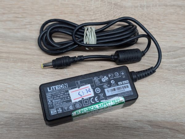 Б/В Блок живлення Lite-On 40W 19V 2.1A 5.5 x 2.5 мм