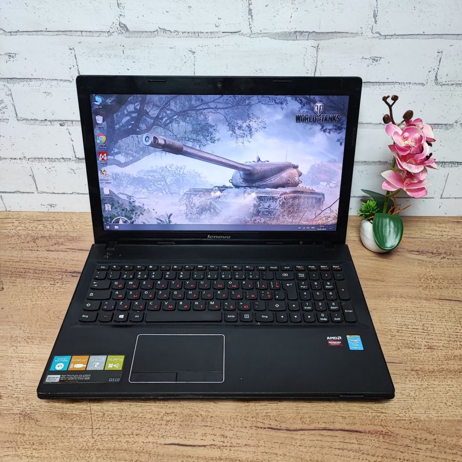 Ноутбук Б/В Lenovo G510, Intel Core i7-4700MQ, DDR3 8 GB, SSD 256GB, AMD Radeon HD 8600, 15.6" HD