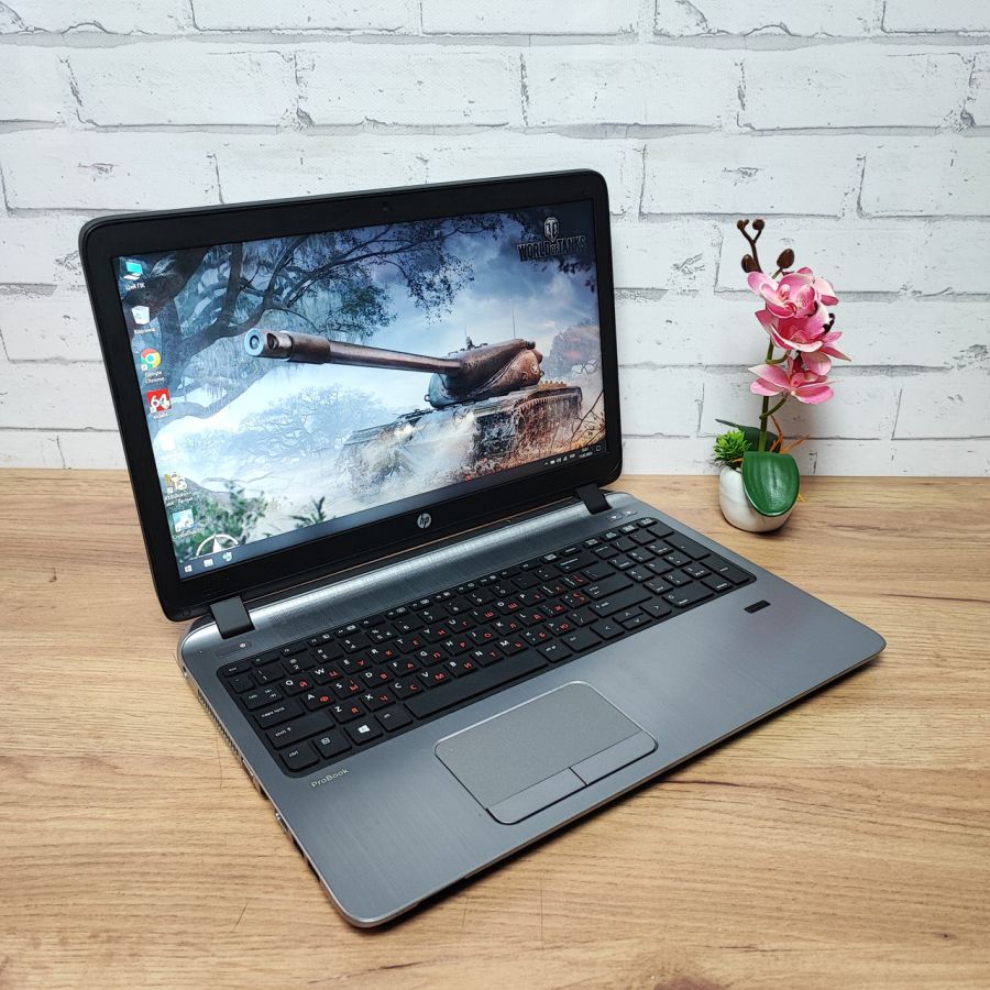 Уцінка! Ноутбук Б/В HP ProBook 450 G2, Intel Core i3-4030U, DDR3 8 GB, SSD 128GB, 15.6" HD