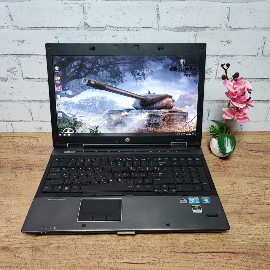 Ноутбук Б/В HP EliteBook 8540W, Intel Core i7-720QM, DDR3 12 GB, SSD 256GB, NVIDIA Quadro FX, 15.6"
