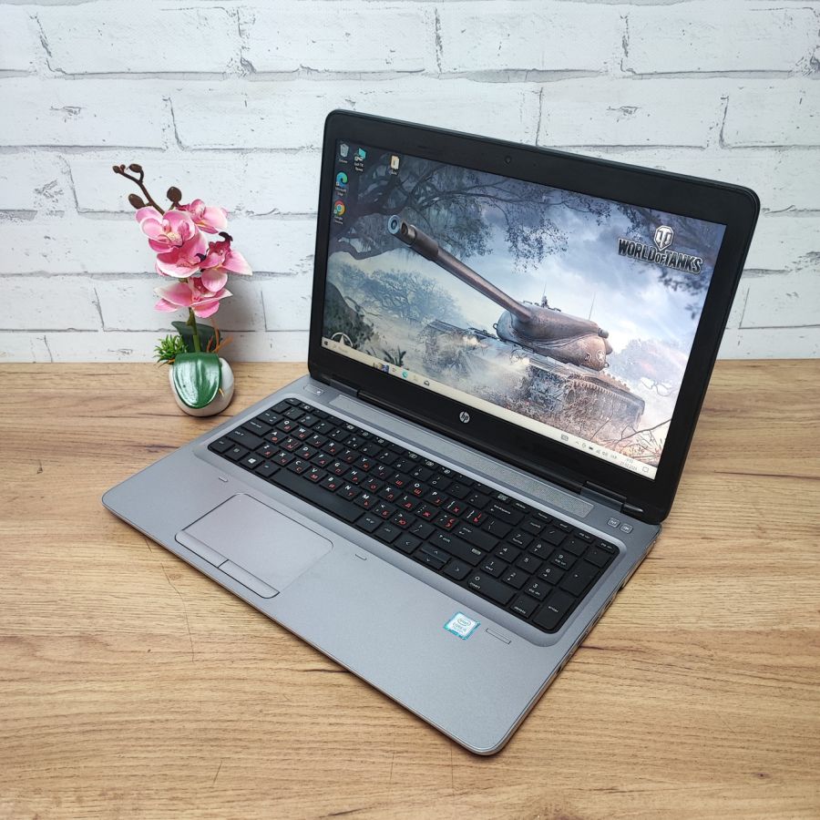 Ноутбук Б/В HP ProBook 650 G2, Intel Core i5-6300U, DDR4 8 GB, SSD 128GB, 15.6" Full HD