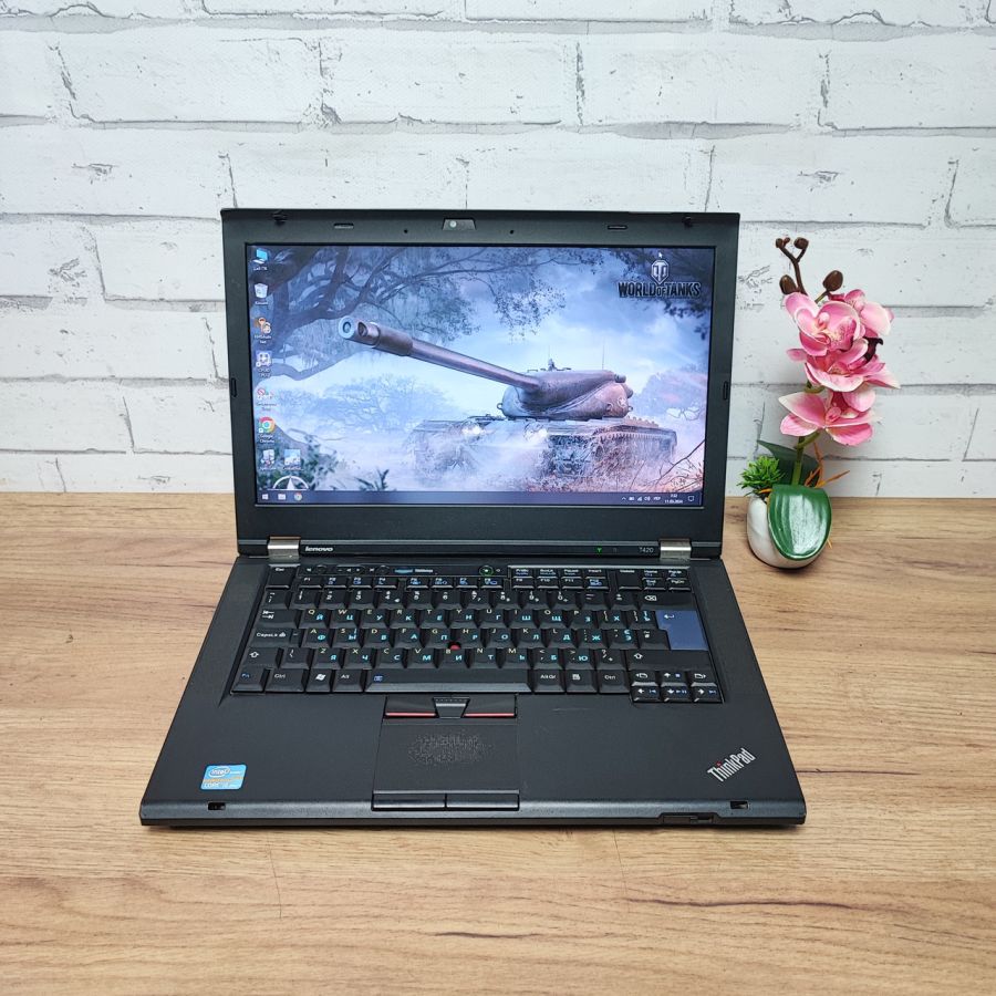 Уцінка! Ноутбук Б/В Lenovo T420, Intel Core i5-2540M, DDR3 8 GB, SSD 128GB, 14" HD Сенсор