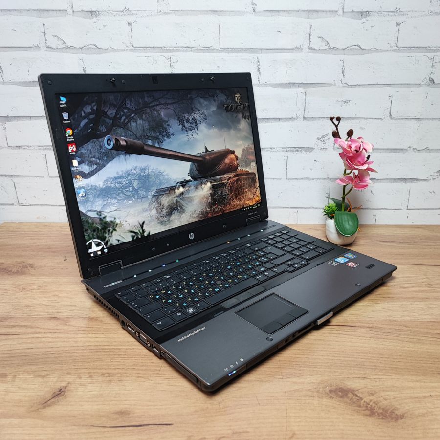 Ноутбук Б/В HP EliteBook 8740W, Intel Core i5-520M, DDR3 8 GB, HDD 750GB, AMD Radeon HD 5800, 17.3" HD