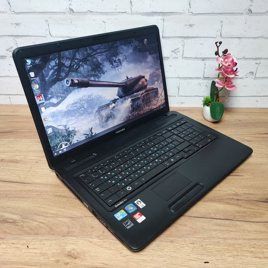 Ноутбук Б/В Toshiba Satellite Pro C670-1L0, Intel Core i3-380M, DDR3 8 GB, HDD 500GB, AMD Radeon HD 5000, 17.3" HD