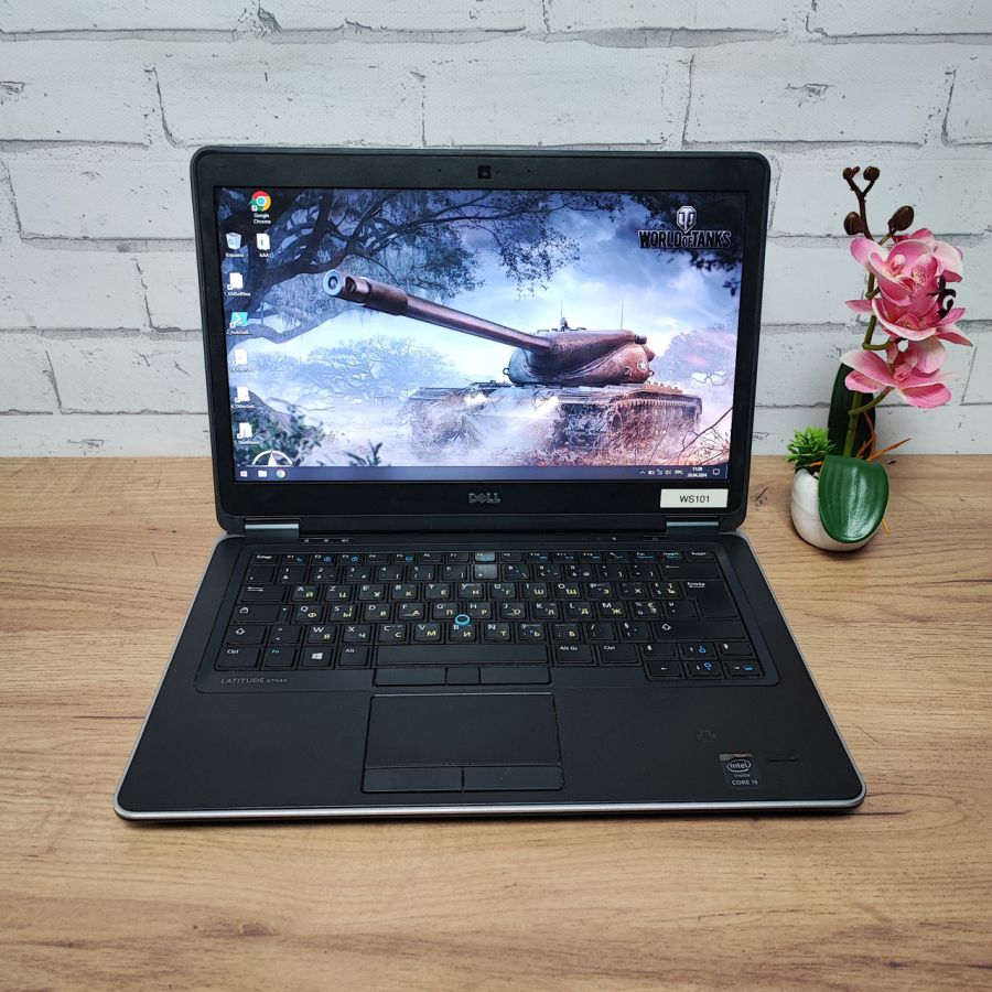 Уцінка! Ноутбук Б/В Dell Latitude E7440, Intel Core i5-4310U, DDR3 8 GB, SSD 256GB, 14" HD