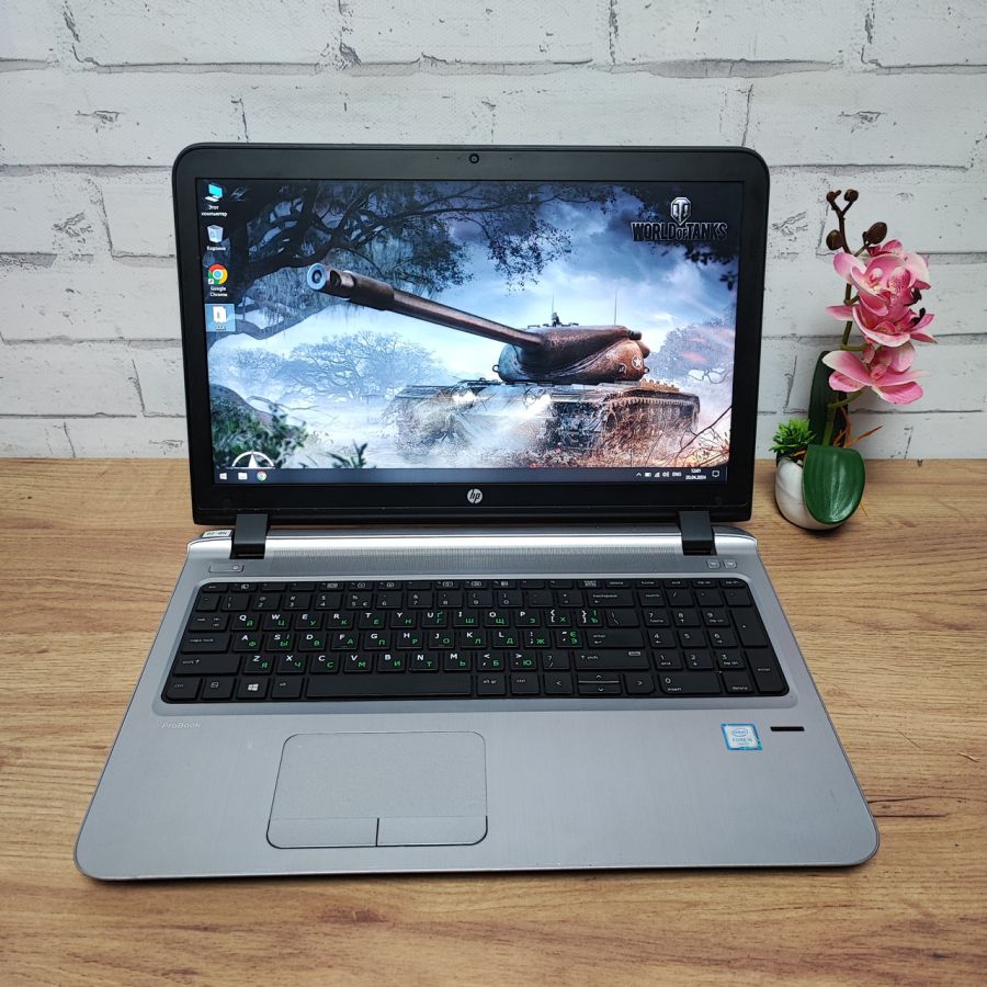 Ноутбук Б/В HP ProBook 450 G3, Intel Core i5-6200U, DDR3 8 GB, SSD 128GB, 15.6" HD