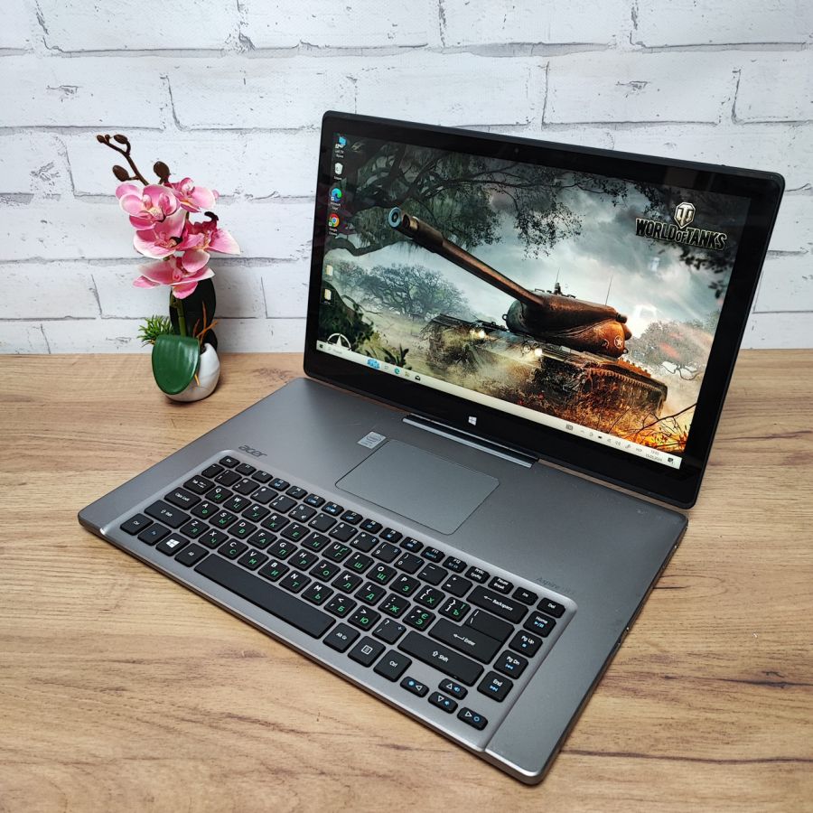 Ноутбук Б/В Acer Aspire R7, Intel Core i5-4200U, DDR3 8 GB, SSD 512GB, NVIDIA GeForce GT750M 2Gb, 15.6" Full HD Сенсор