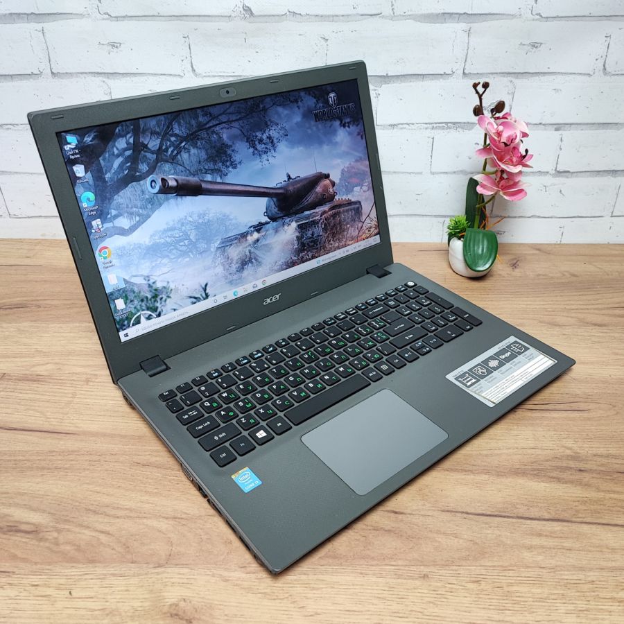 Ноутбук Б/В Acer Aspire E5-573, Intel Core i3-5005U, DDR3 8 GB, SSD 128GB