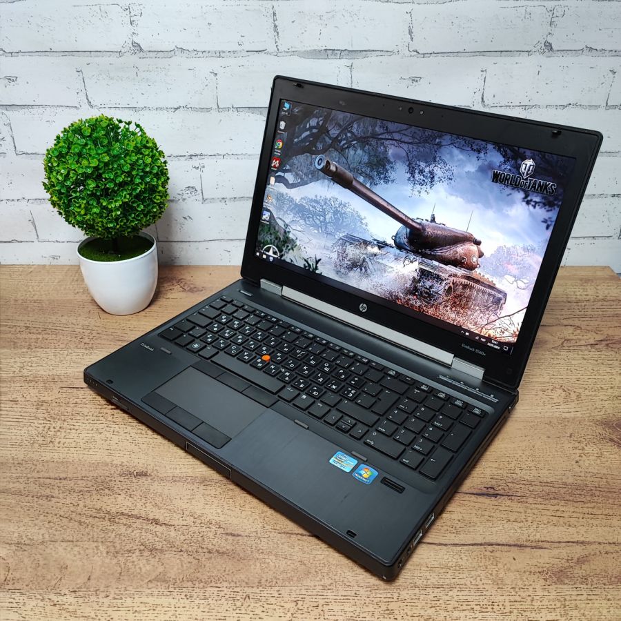 Ноутбук Б/В HP EliteBook 8560W, Intel Core i7-2630QM, DDR3 16 GB, SSD 256GB, NVIDIA Quadro 1000M 2Gb, 15.6" Full HD