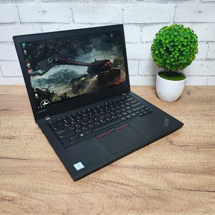 Ноутбук Б/В Lenovo T470, Intel Core i5-6300U, DDR4 8 GB, SSD 128GB, 14" Full HD Сенсор