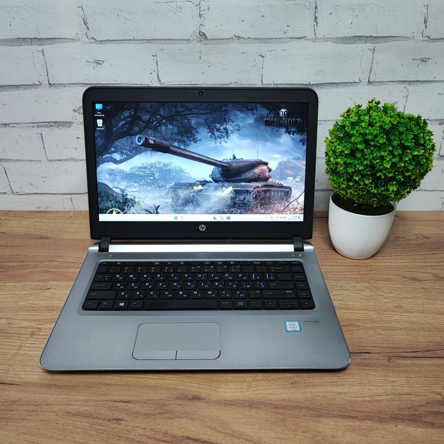 Ноутбук Б/В HP ProBook 440 G3, Intel Core i3-6100U, DDR4 8 GB, SSD 128GB + HDD 500GB, 14" HD