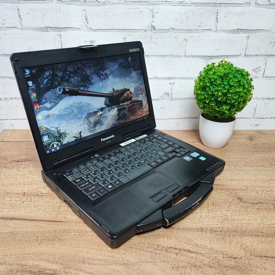 Ноутбук Б/В Panasonic CF-53, Intel Core i5-3320M, DDR3 8 GB, SSD 120GB, 15.6" HD
