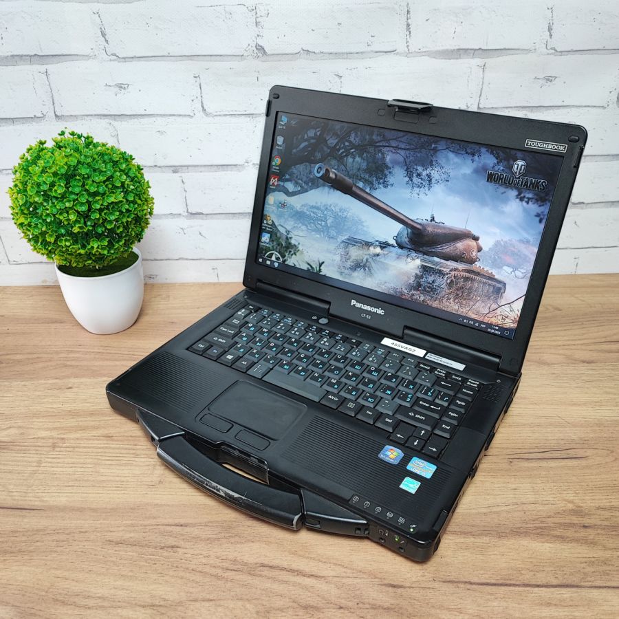 Ноутбук Б/В Panasonic CF-53, Intel Core i5-3320M, DDR3 8 GB, SSD 120GB, 15.6" HD