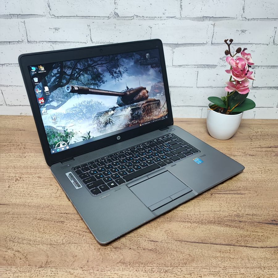 Ноутбук Б/В HP EliteBook 850 G2, Intel Core i7-5600U, DDR3 16 GB, SSD 256GB, 15.6" Full HD