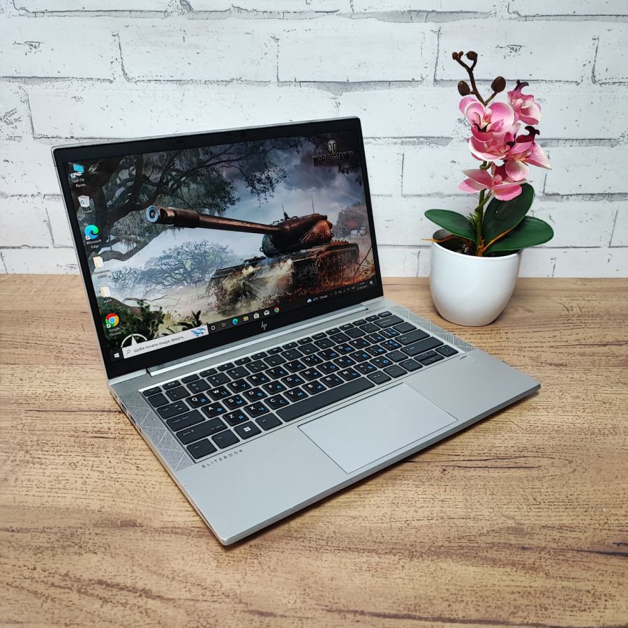 Ноутбук Б/В HP EliteBook 835 G8, AMD Ryzen 3 Pro 5450U, DDR4 16 GB, SSD 256GB, AMD Radeon 512Mb, 13" Full HD