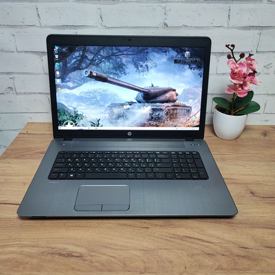 Ноутбук Б/В HP ProBook 470 G2, Intel Core i7-5500U, DDR3 16 GB, SSD 256GB, AMD Radeon R5 2Gb, 17" Full HD