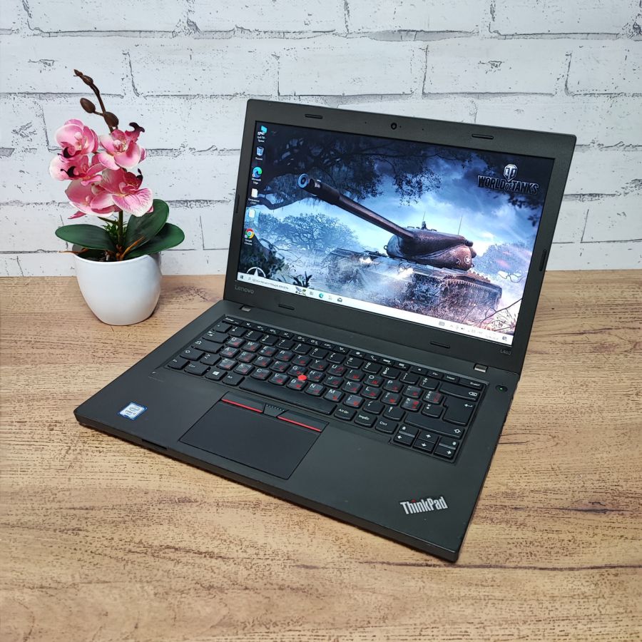 Ноутбук Б/В Lenovo L460, Intel Core i3-6100U, DDR3 8 GB, SSD 256GB, 14" HD