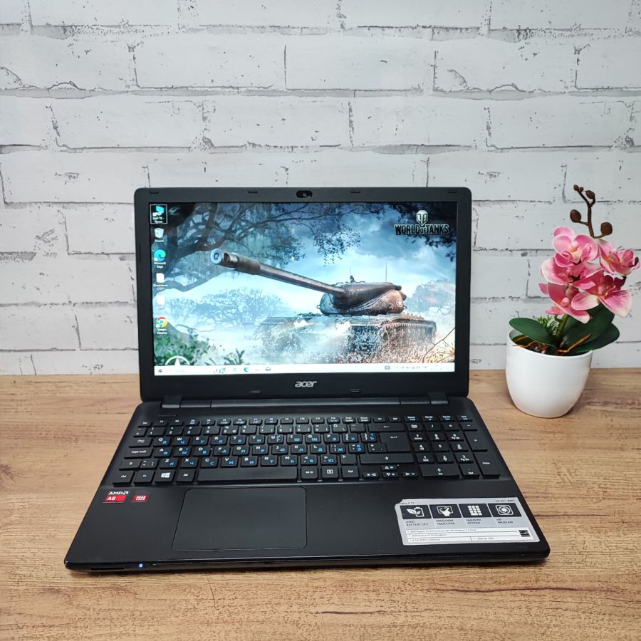 Ноутбук Б/В Acer Aspire E5-521, AMD A6-6310, DDR3 8 GB, SSD 256GB, AMD Radeon R4 1Gb, 15.6"