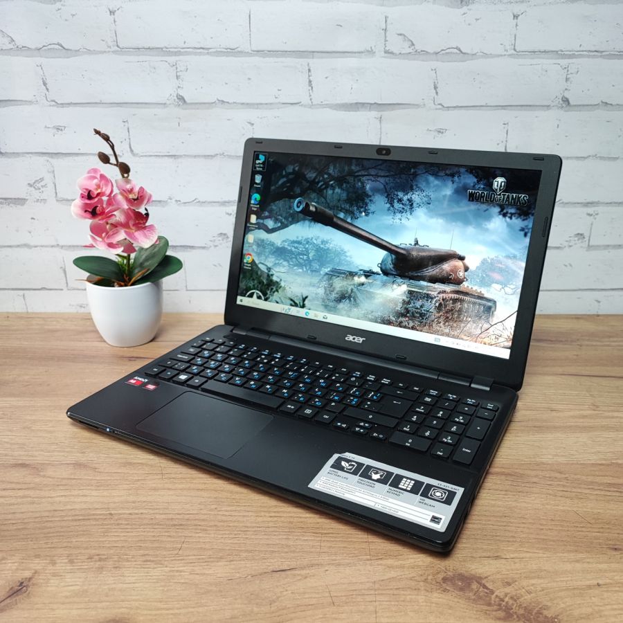 Ноутбук Б/В Acer Aspire E5-521, AMD A6-6310, DDR3 8 GB, SSD 256GB, AMD Radeon R4 1Gb, 15.6"