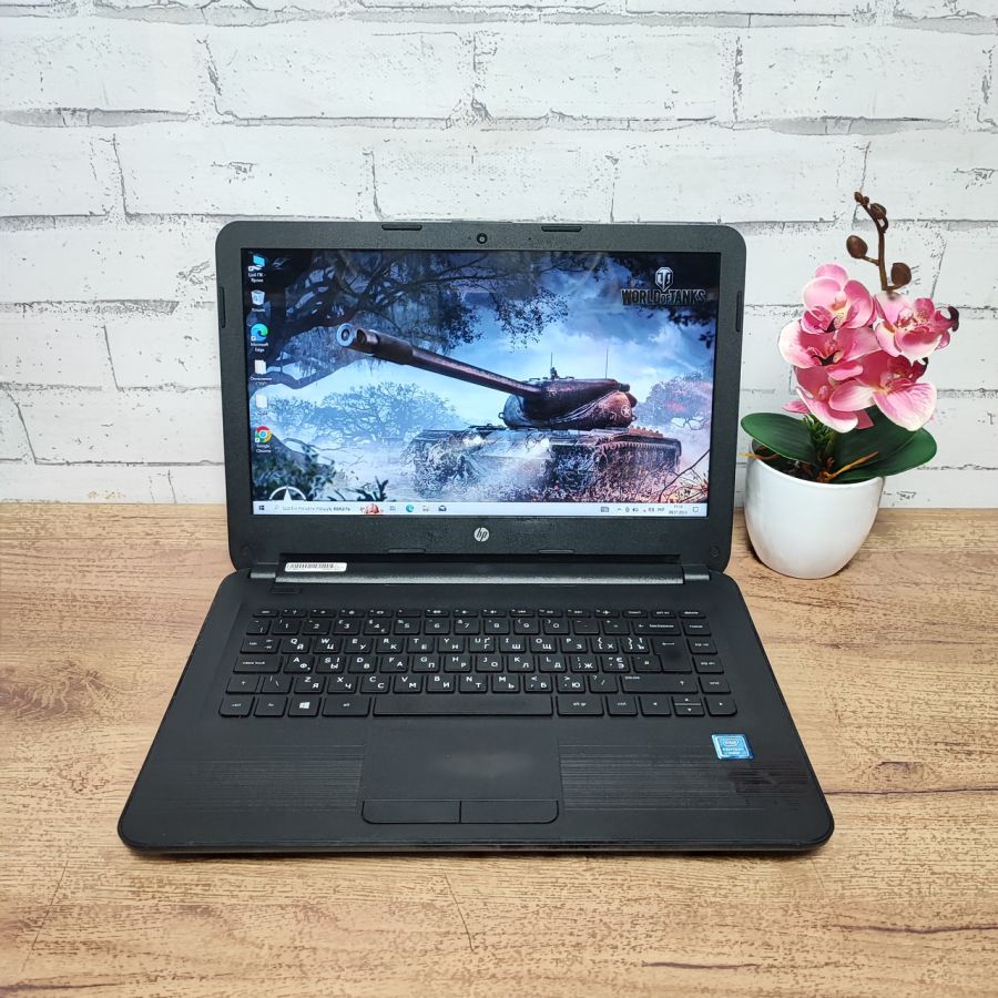 Ноутбук Б/В HP 14-AM074NA, Intel Pentium J3710, DDR3 8 GB, SSD 128GB, 14" HD