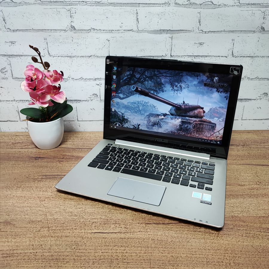 Ноутбук Б/В ASUS S301L, Intel Core i5-4200U, DDR3 8 GB, SSD 256GB, 13.3" Сенсор