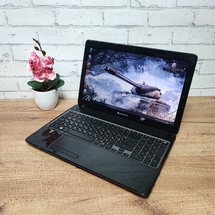 Ноутбук Б/В Packard Bell Q5WS8, AMD A6-4400M, DDR3 8 GB, SSD 128GB, AMD Radeon HD 7600M 1Gb, 15.6" HD