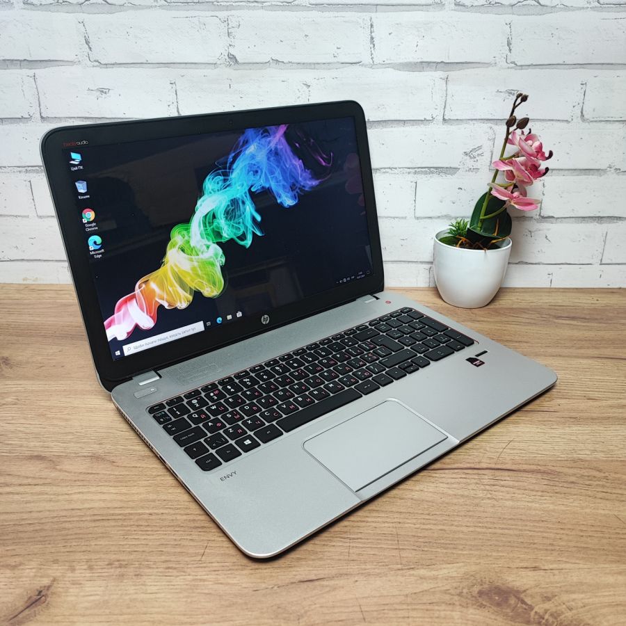 Ноутбук Б/В HP Envy 15, AMD A8-5550M, DDR3 8 GB, SSD 128GB, AMD Radeon HD 8550G, 15.6" HD