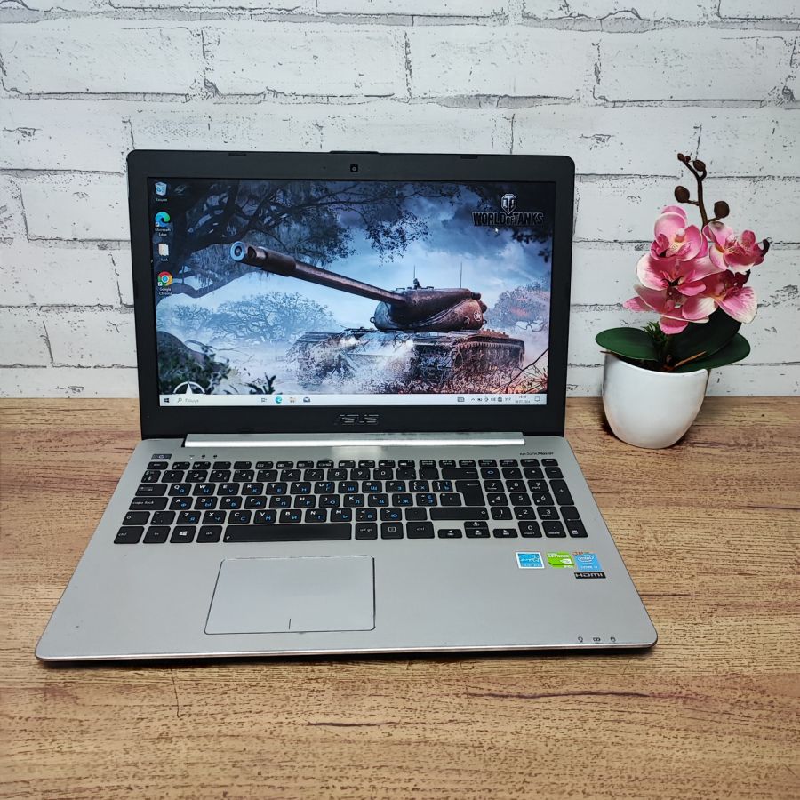 Уцінка! Ноутбук Б/В ASUS A551L, Intel Core i5-4210U, DDR3 12 GB, SSD 256GB, NVIDIA GeForce 840M 2Gb, 15.6"