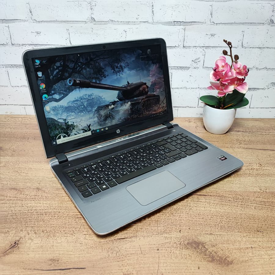 Ноутбук Б/В HP 15-AB087NO, AMD A6-6310, DDR3 8 GB, SSD 128GB, AMD Radeon R7 1Gb, 15.6"