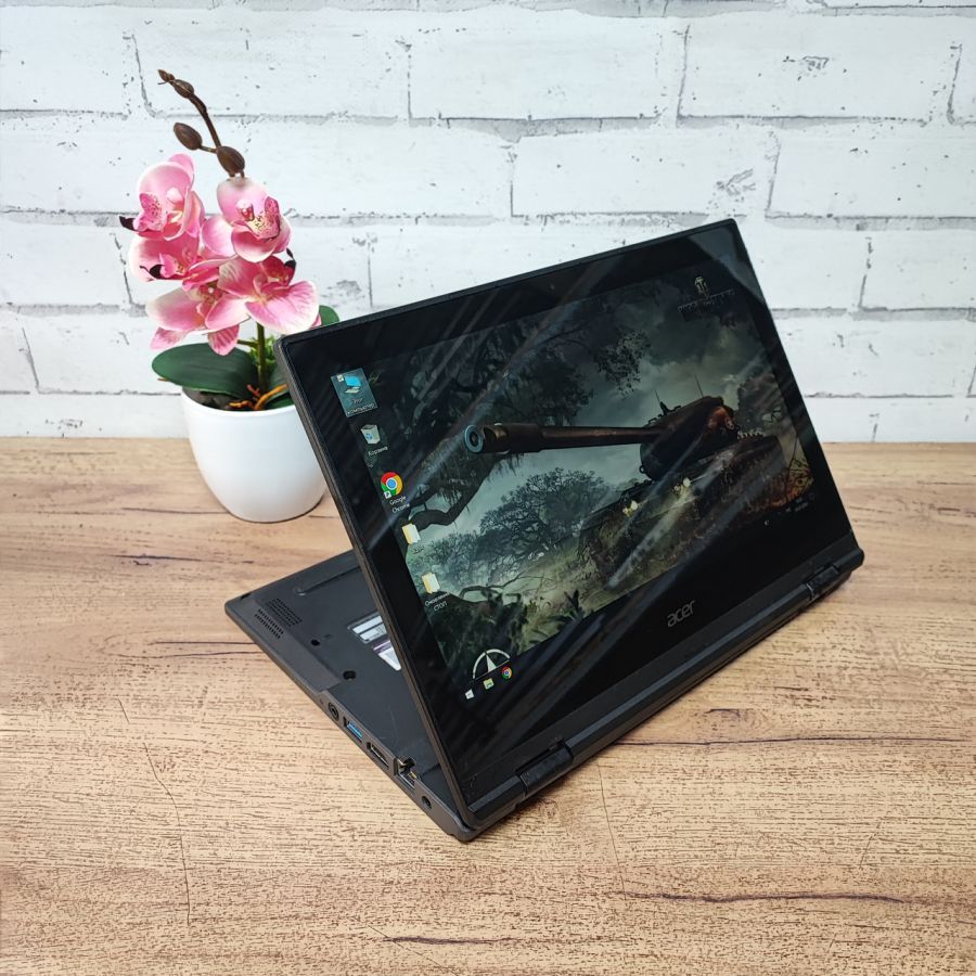 Ноутбук Б/В Acer TravelMate Spin B118, Intel Celeron N3450, DDR3 4 GB, SSD 64GB, 10" Full HD Сенсор