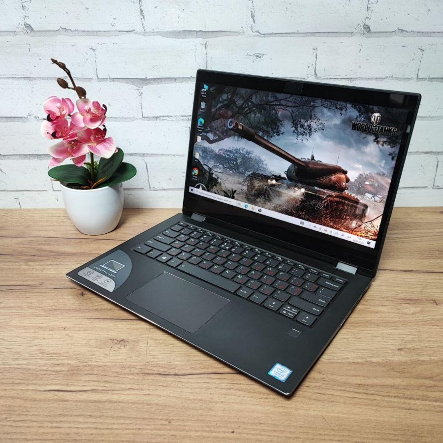 Ноутбук Б/В Lenovo Yoga 520, Intel Core i3-7100U, DDR4 16 GB, SSD 128GB + HDD 500GB, 14" Full HD Сенсор