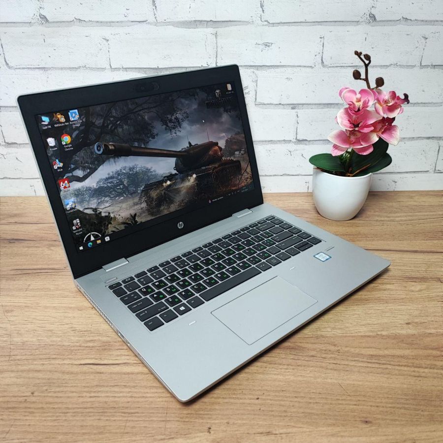 Ноутбук Б/В HP ProBook 640 G4, Intel Core i3-8Gen, DDR4 16 GB, SSD 256GB, 14" Full HD
