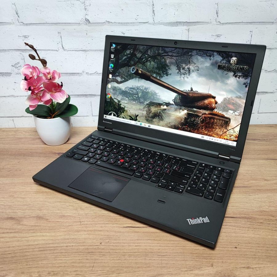 Ноутбук Б/В Lenovo T540P, Intel Core i7-4700QM, DDR3 16 GB, SSD 256GB, NVIDIA GeForce GT 730M 1Gb, 15.6" (2880x1620)