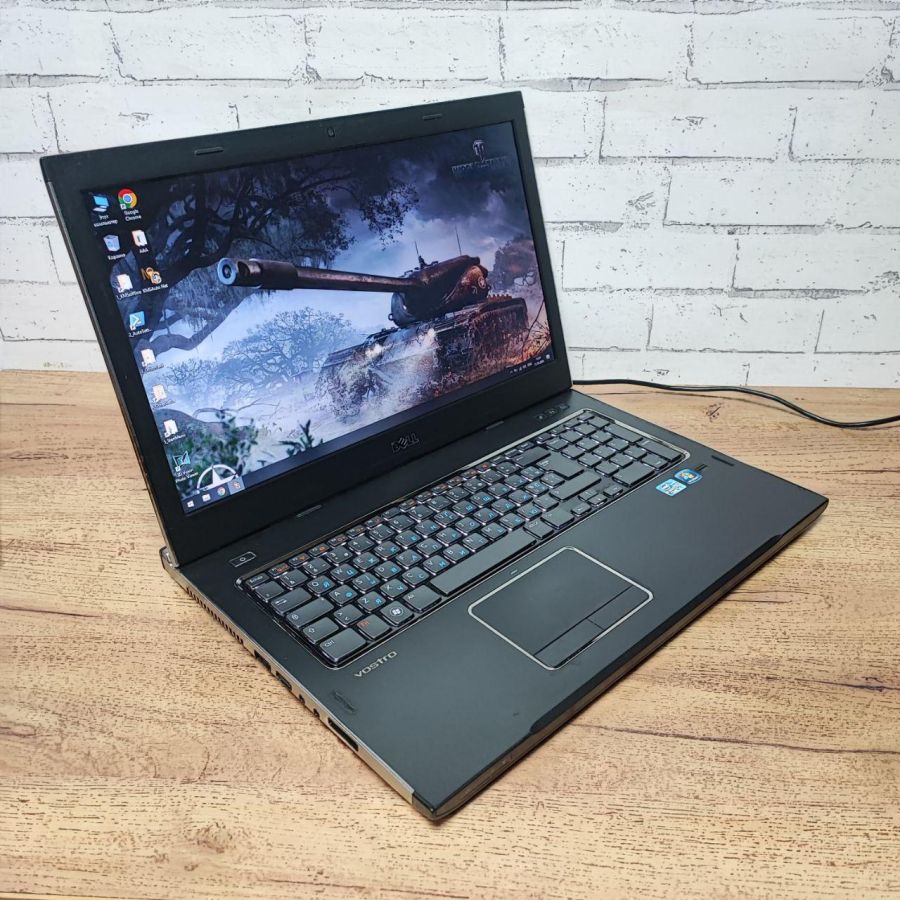 Уцінка! Ноутбук Б/В Dell Vostro 3750, Intel Core i5-2410M, DDR3 8 GB, SSD 256GB, NVIDIA GeForce GT 525M 1Gb, 17.3"