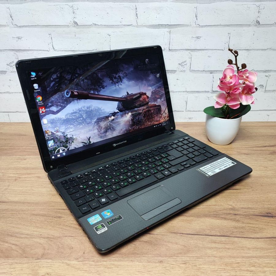 Ноутбук Б/В PackardBell P5WS0, Intel Core i5-2410M, DDR3 8 GB, SSD 180GB, NVIDIA GeForce GT 540M 2Gb, 15.6"