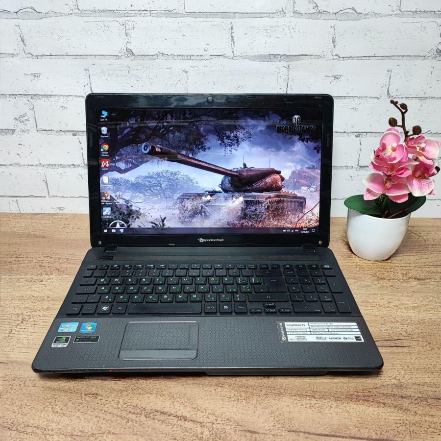 Ноутбук Б/В PackardBell P5WS0, Intel Core i5-2410M, DDR3 8 GB, SSD 180GB, NVIDIA GeForce GT 540M 2Gb, 15.6"