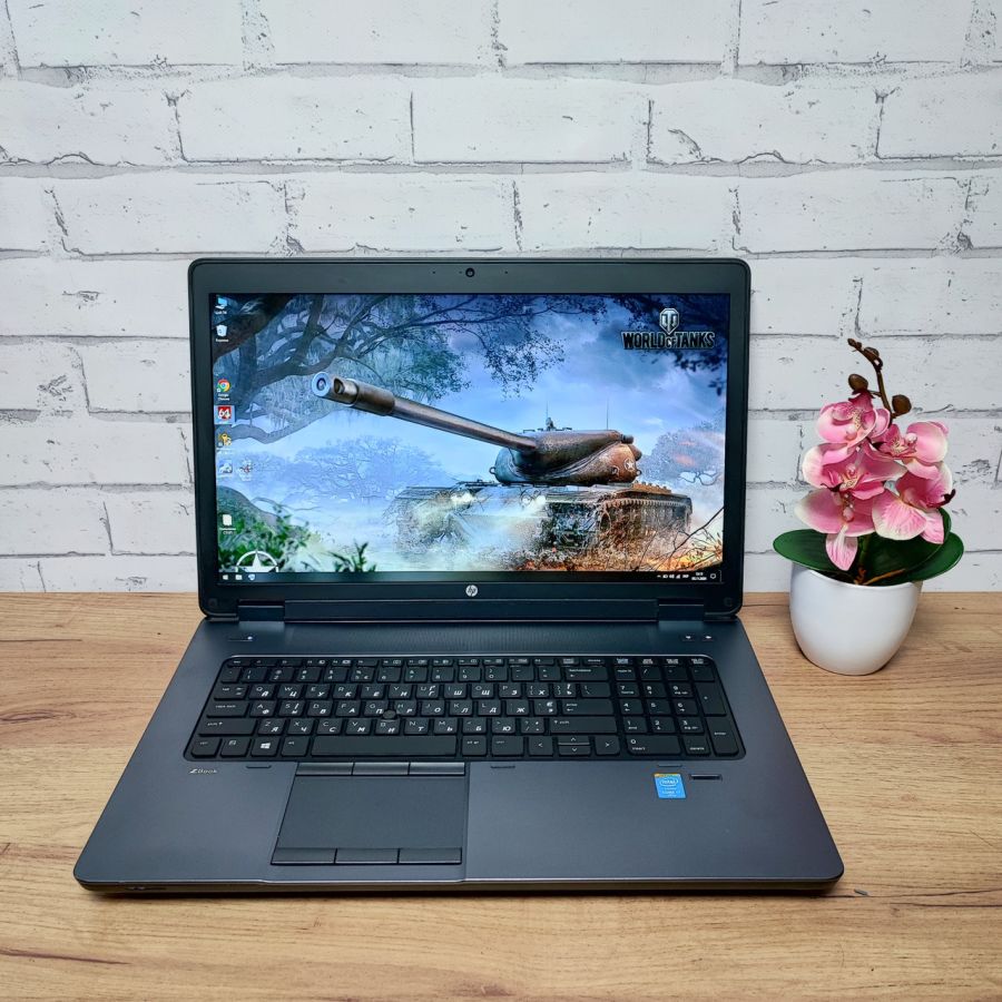 Ноутбук Б/В HP ZBook 17 G2, Intel Core i7-4810MQ, DDR3 32 GB, SSD 128GB + HDD 2TB, NVIDIA Quadro K4100 4Gb, 17" Full HD