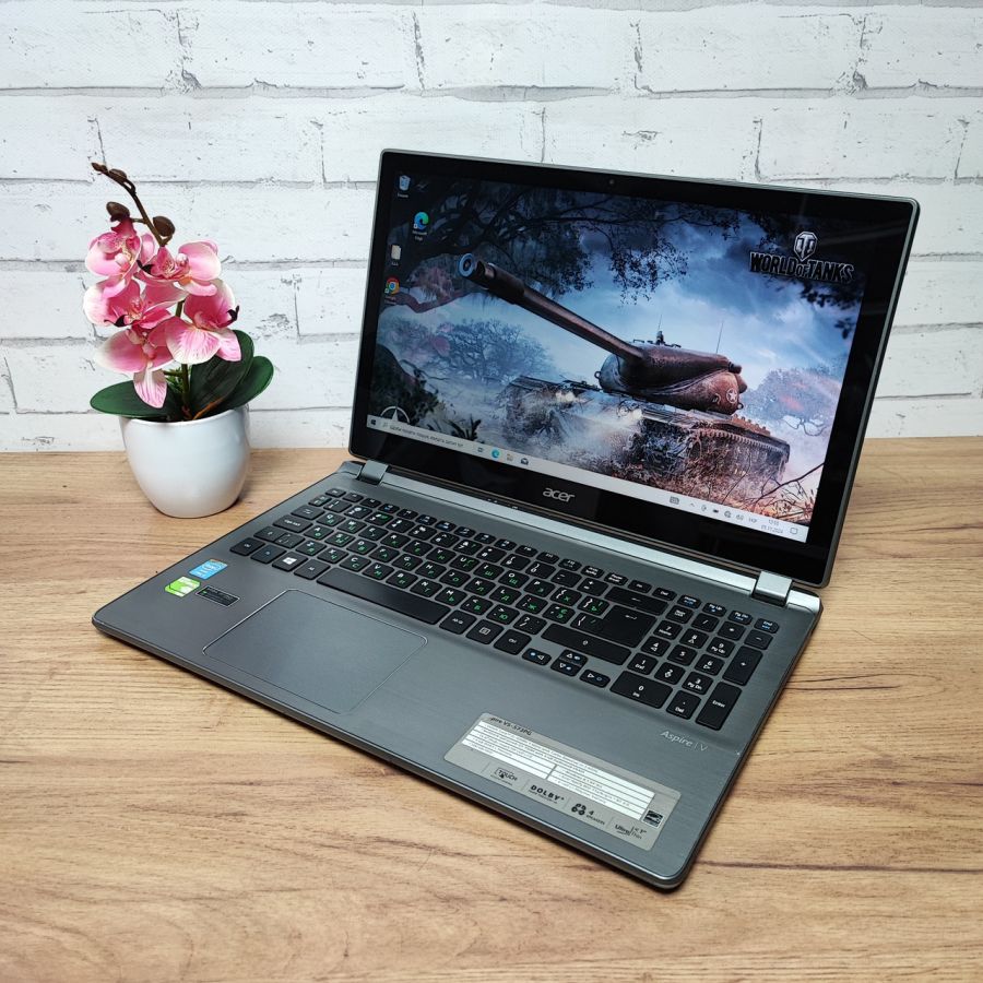 Ноутбук Б/В Acer Aspire V5-573PG, Intel Core i5-4200U, DDR3 8 GB, SSD 256GB, NVIDIA GeForce GT 750M 4Gb, 15.6" Сенсор