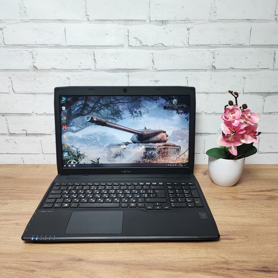 Ноутбук Б/В Fujitsu A514, Intel Core i3-4005U, DDR3 8 GB, SSD 128GB, 15.6" HD
