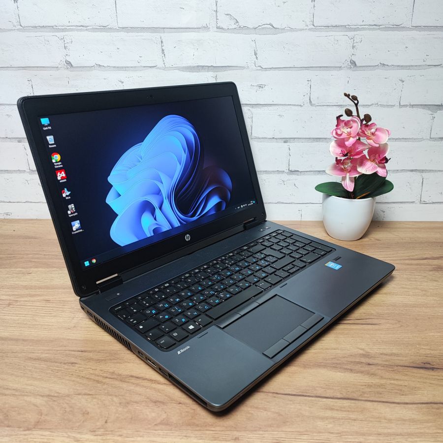 Ноутбук Б/В HP ZBook 15, Intel Core i7-4700MQ, DDR3 32 GB, SSD 360GB, NVIDIA Quadro K610M 1Gb, 15.6" Full HD