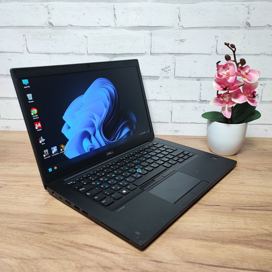Ноутбук Б/В Dell Latitude 7480, Intel Core i5-7300U, DDR4 8 GB, SSD 256GB, 14" Full HD