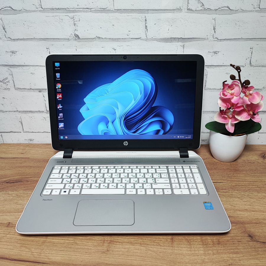 Ноутбук Б/В HP ProtectSmart, Intel Core i3-5010U, DDR3 8 GB, SSD 128GB, 15.6" HD