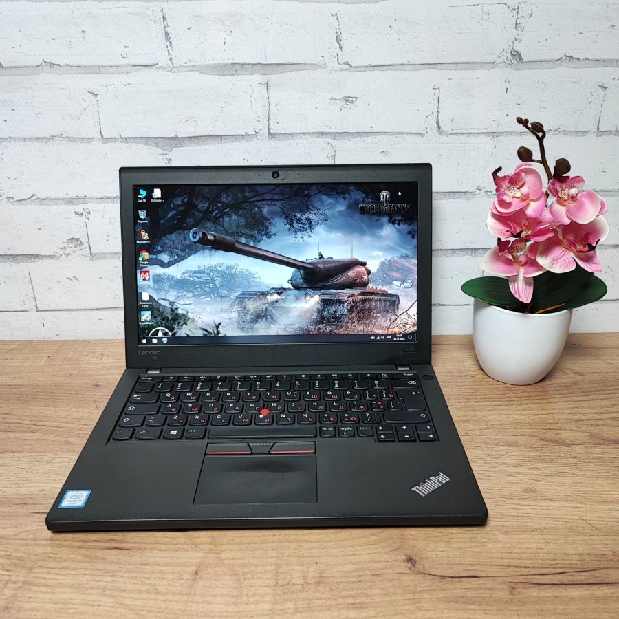 Ноутбук Б/В Lenovo X270, Intel Core i5-6300U, DDR4 8 GB, SSD 128GB, 12" Full HD