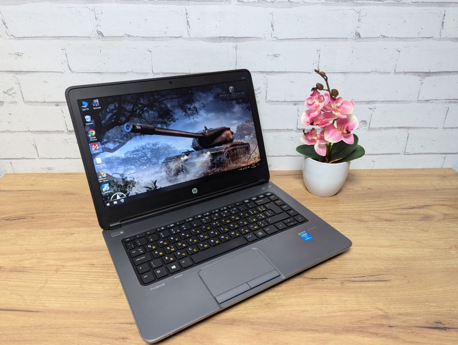 Ноутбук Б/В HP ProBook 640 G1, Intel Core i3-4000M, DDR3 8 GB, SSD 128GB, 14" HD