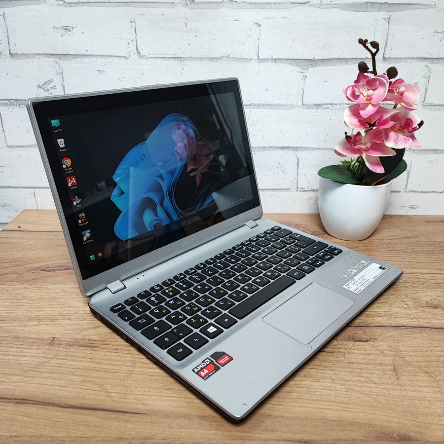 Ноутбук Б/В Acer Aspire V5-122P, AMD A4-1250, DDR3 8 GB, SSD 128GB, AMD Radeon HD 8210, 11.6" Сенсор