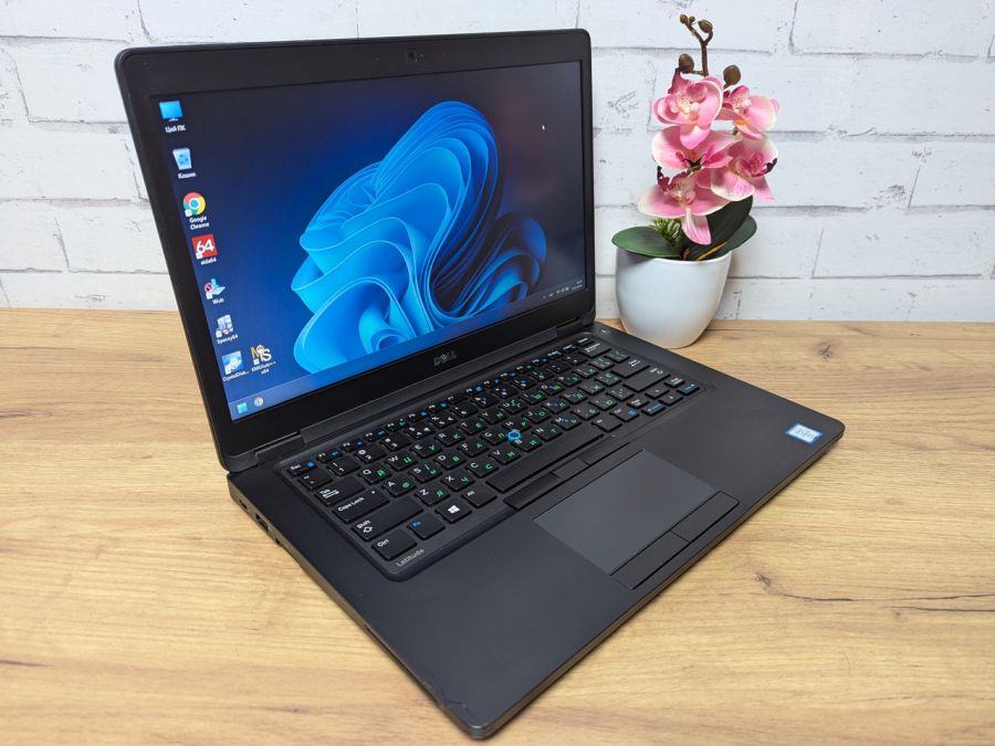 Уцінка! Ноутбук Б/В Dell Latitude 5480, Intel Core i5-6300U, DDR4 8 GB, SSD 128GB, 14" HD