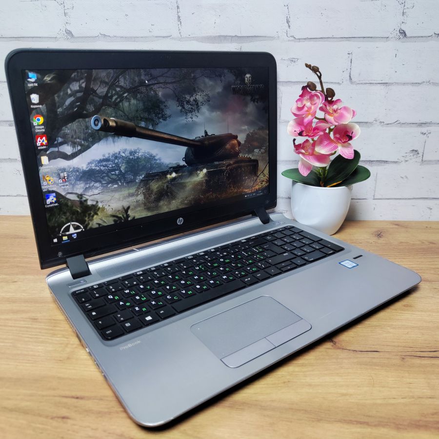 Уцінка! Ноутбук Б/В HP ProBook 450 G3, Intel Core i5-6200U, DDR3 16 GB, SSD 128GB, 15.6" Full HD
