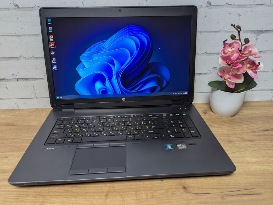 Ноутбук Б/В HP ZBook, Intel Core i7-4940MX, DDR3, SSD 256GB, NVIDIA Quadro K4100M, 17" Full HD